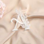 C626C-Statement Lace Love Letter Veil - Adore Bridal and Occasion Wear