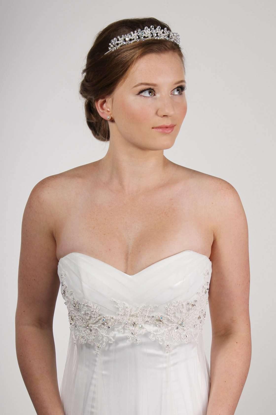 TR1035A SILVER/CREAM - Adore Bridal and Occasion Wear