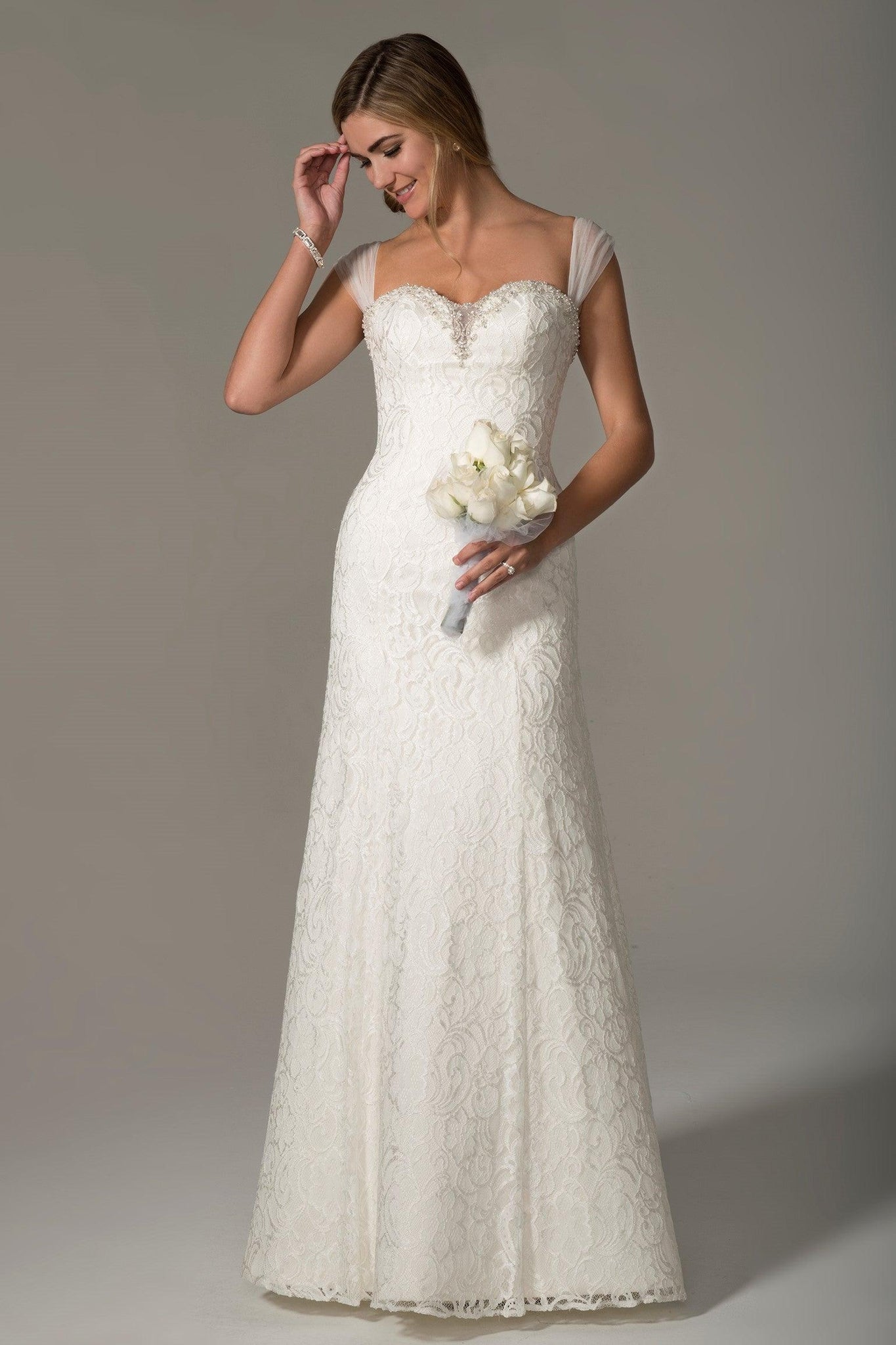 UK18 ESTELLE 50% OFF/ WAS £695/NOW - Adore Bridal and Occasion Wear